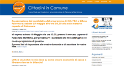 Desktop Screenshot of cittadiniincomune.net